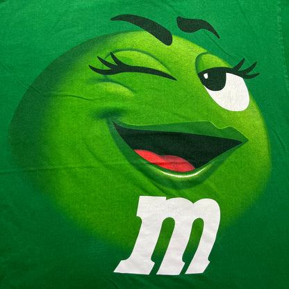 ‘09 Green M&Ms Candy Tee - L