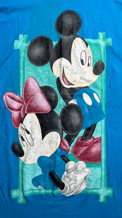 90s Mickey & Minnie Tee (L)