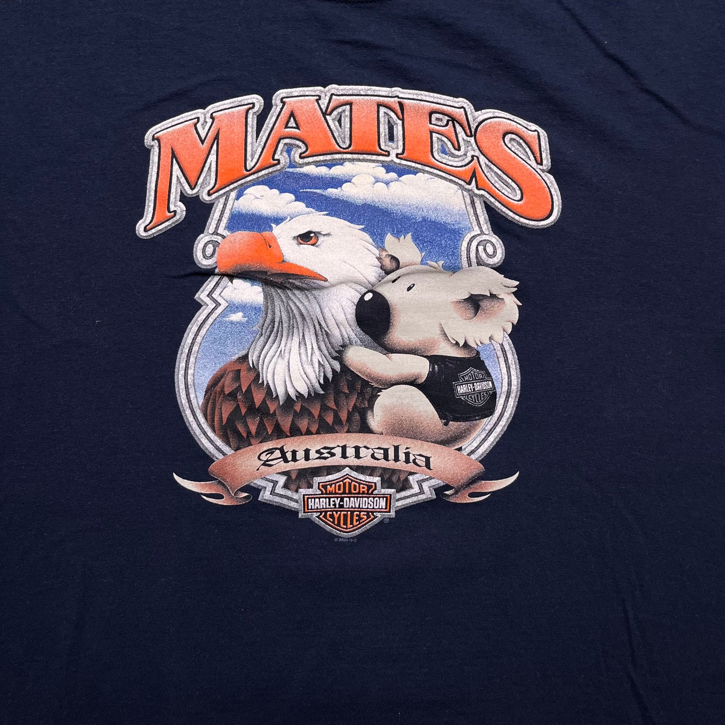 ‘04 Mates Koala Harley Davidson Tee - L