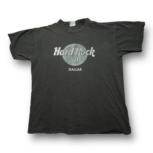 90s Hard Rock Cafe Dallas Tee - L