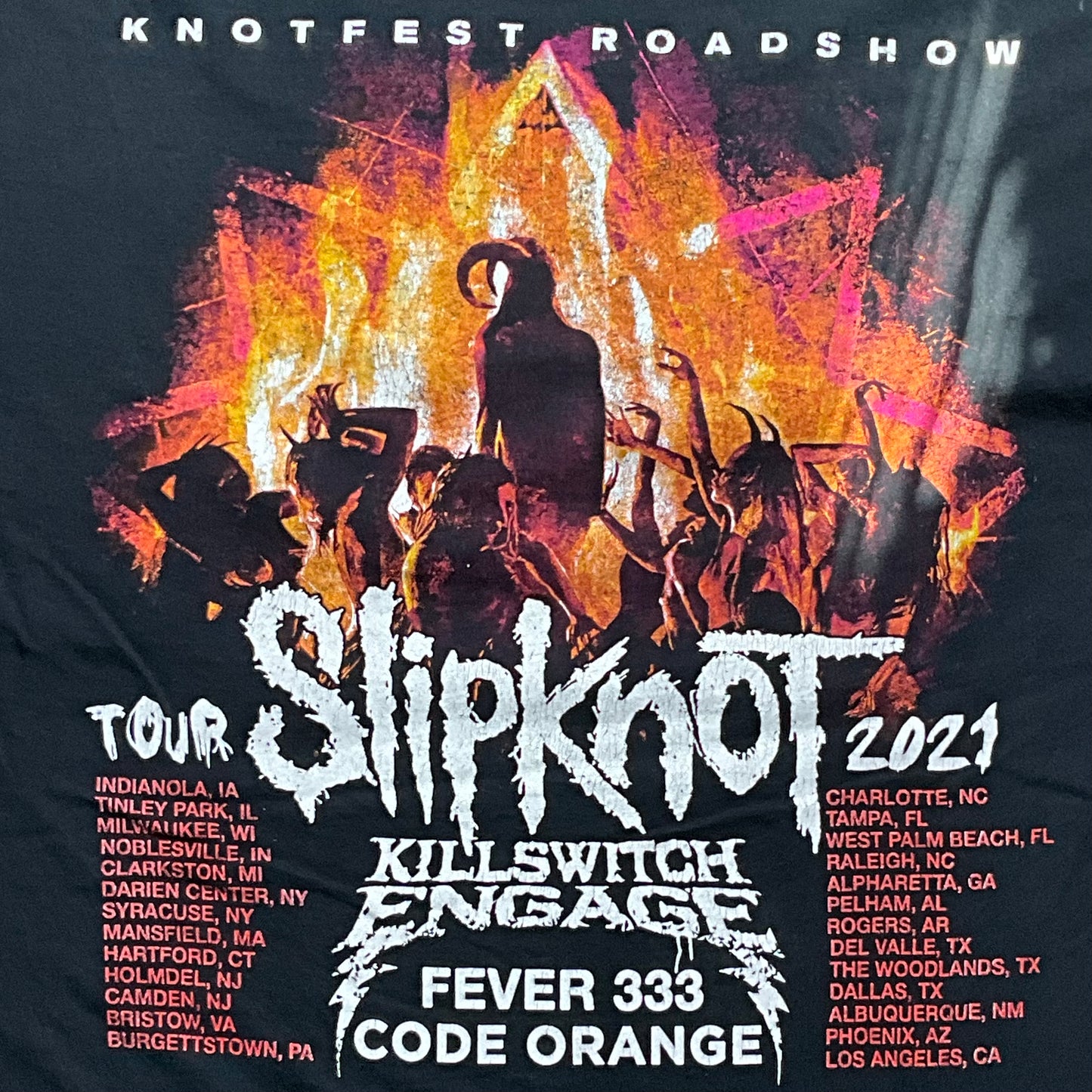 ‘21 Slipknot Tour Tee (M)