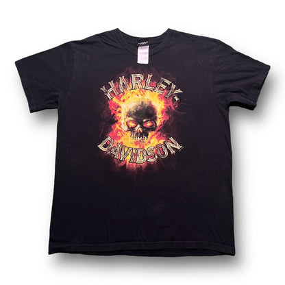 ‘13 Ohio Harley Davidson Skull Tee - L