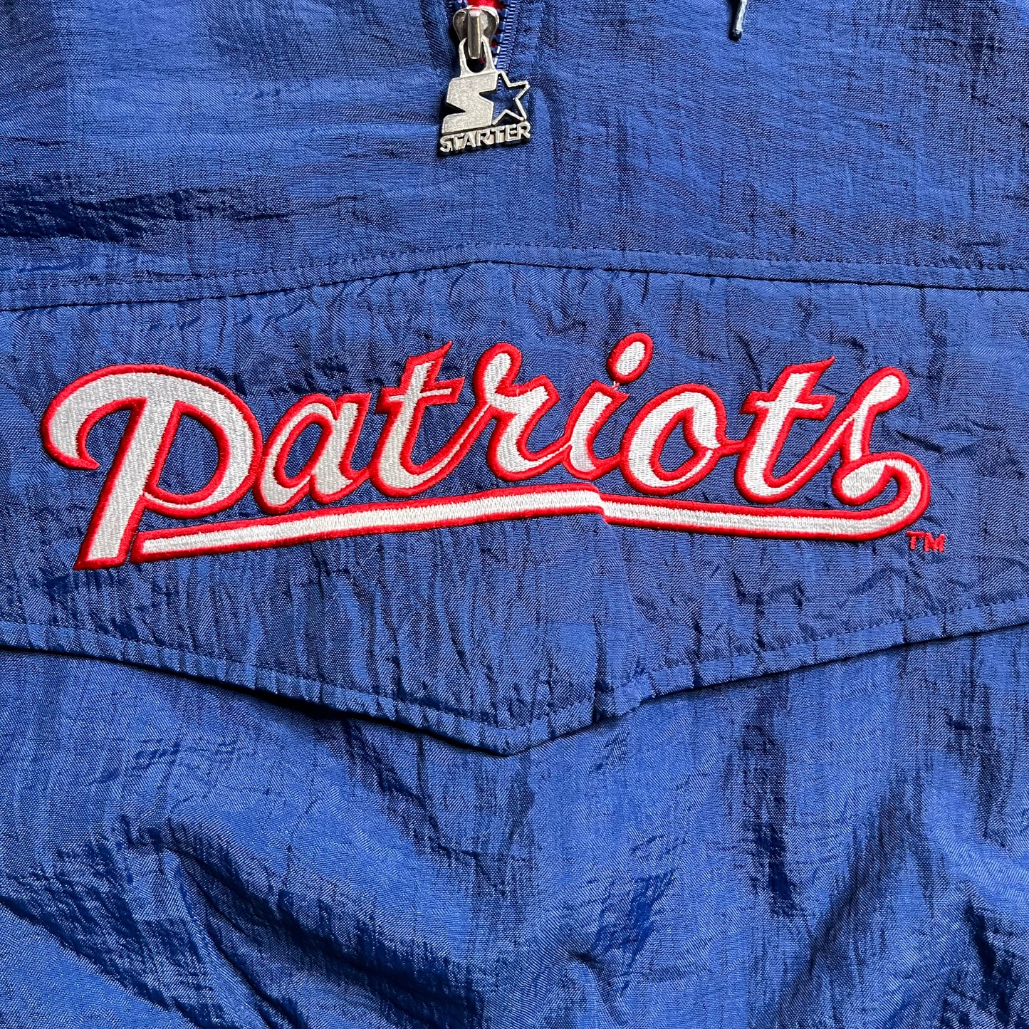 90s Patriots Puffer Jacket (XL)