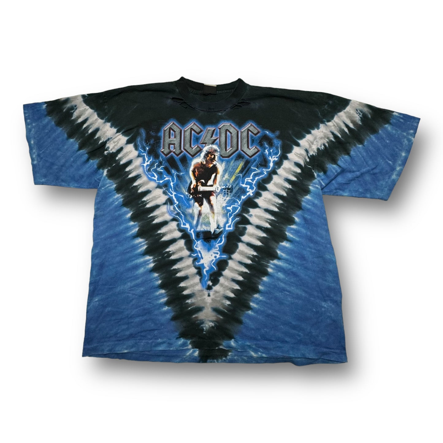 ‘04 AC/DC Rock Liquid Blue Tee - 2XL