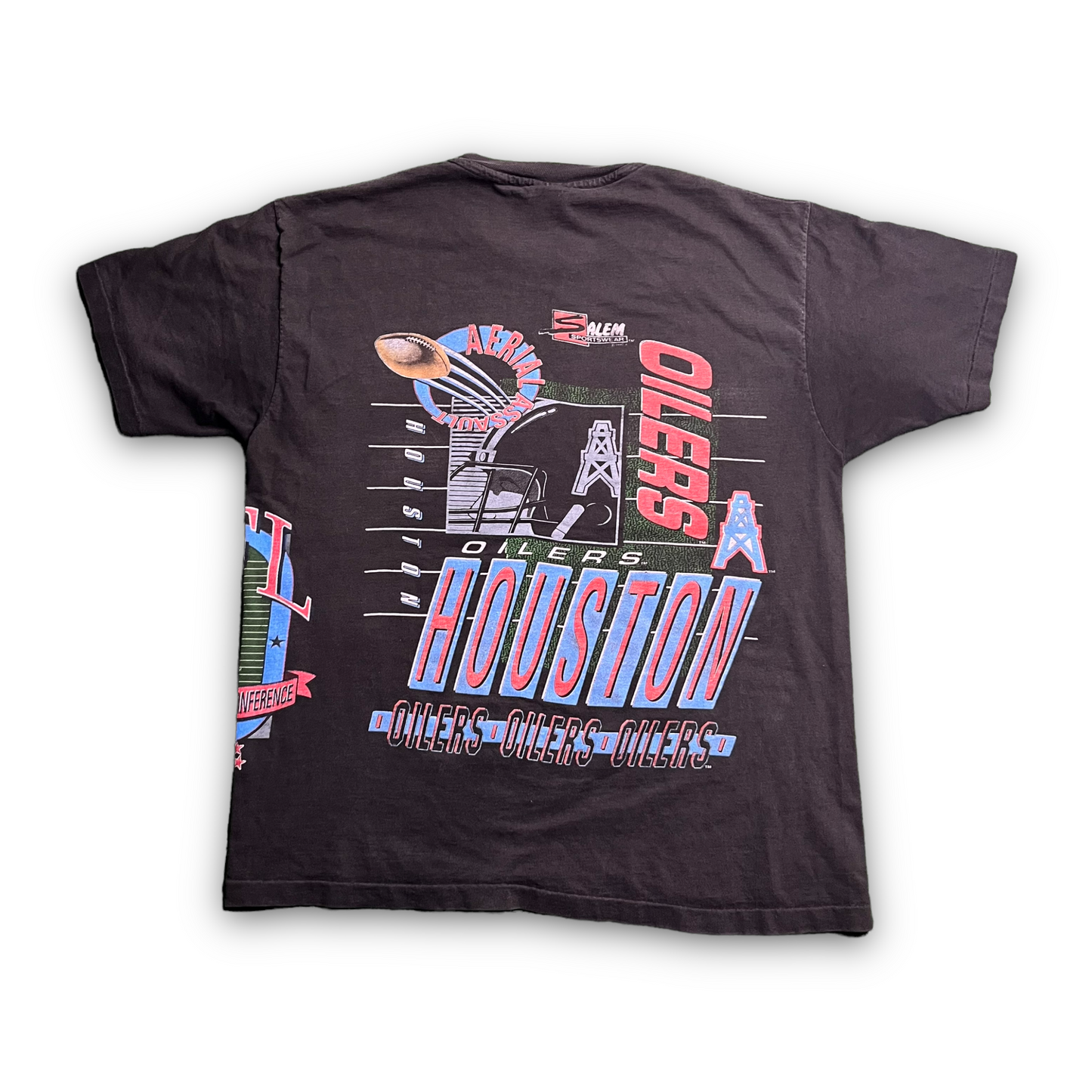 1992 Houston Oilers Tee (L) Misfitted Vintage