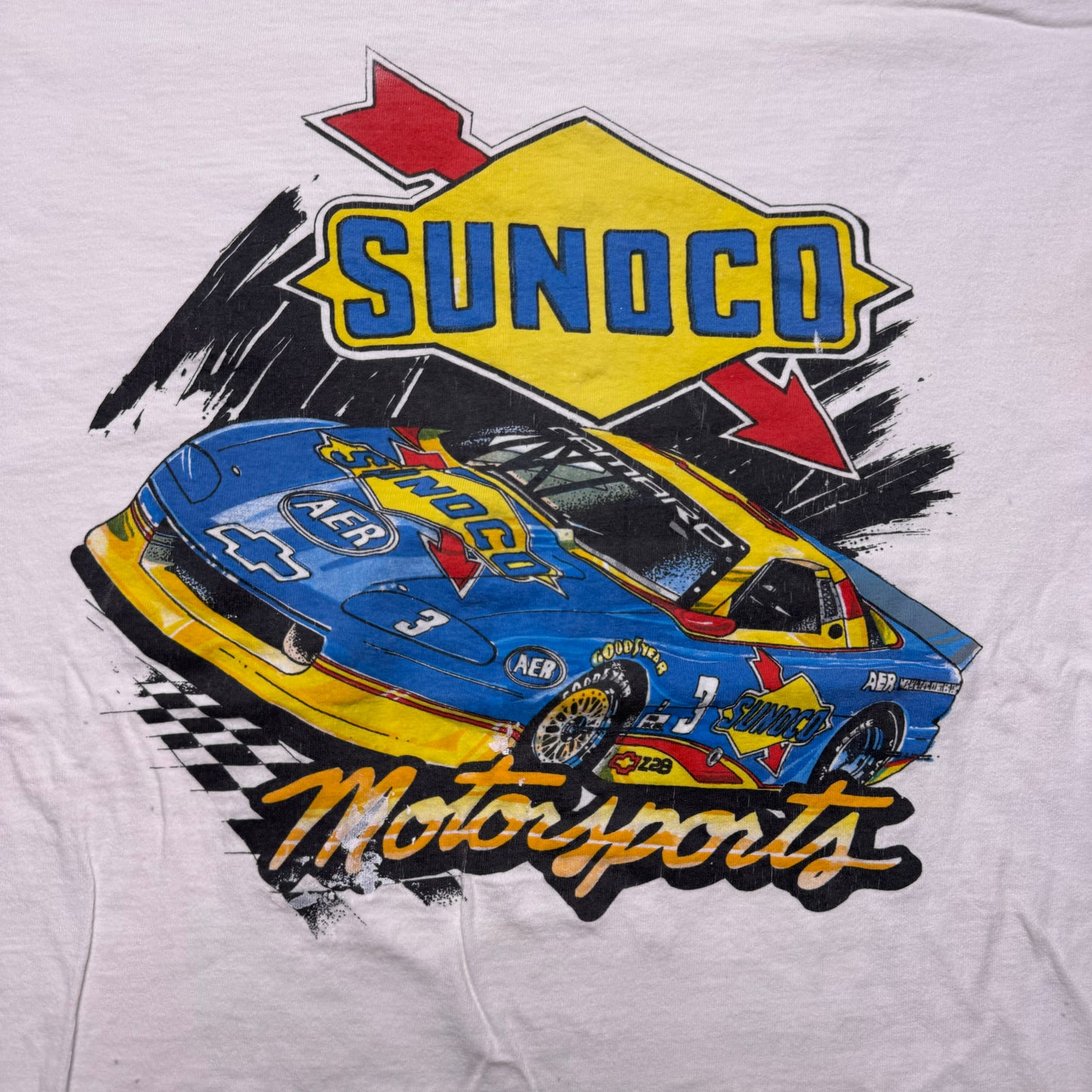 90s Sunoco Motorsport Racing Tee - XL