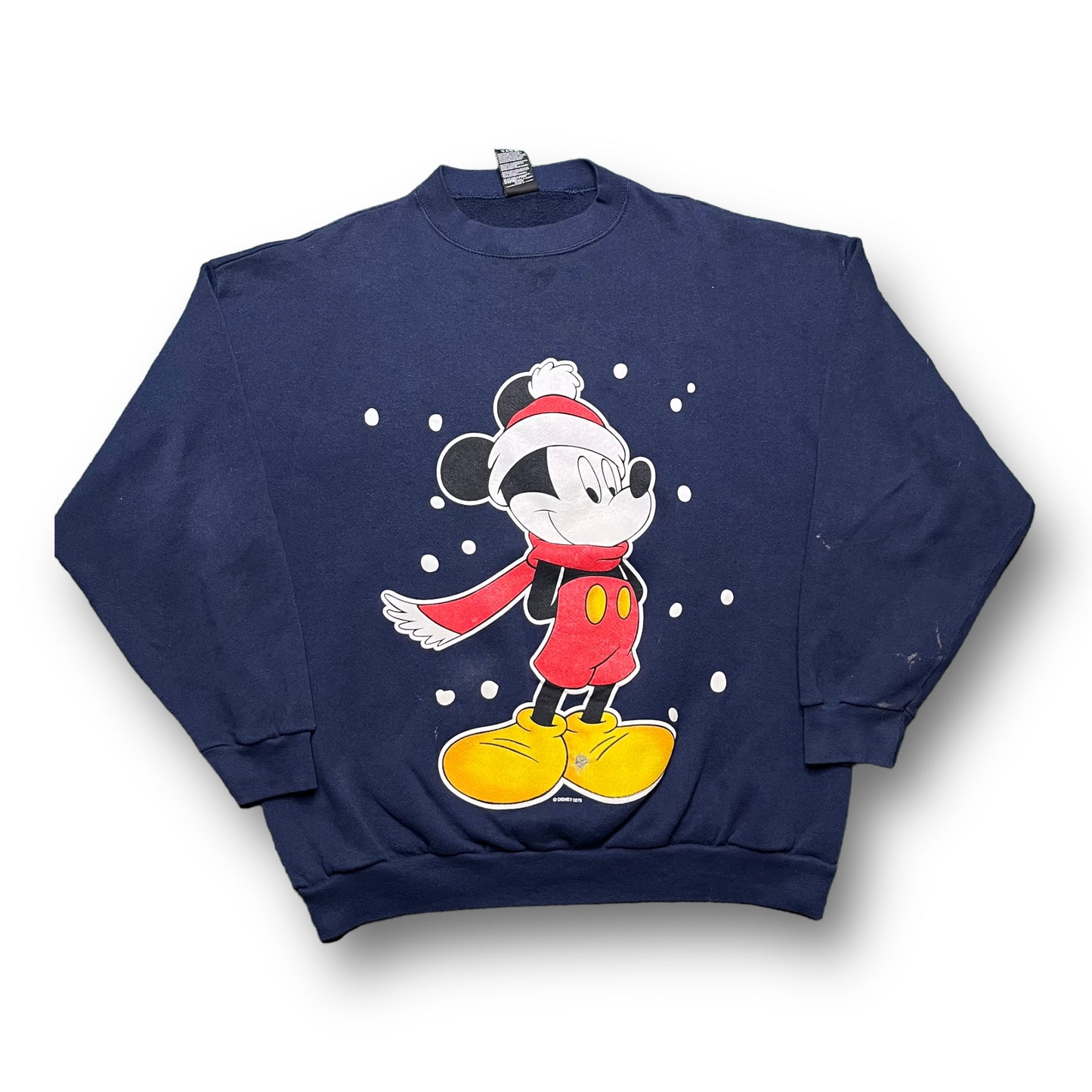 90s Disney Mickey Snow Crewneck - XL