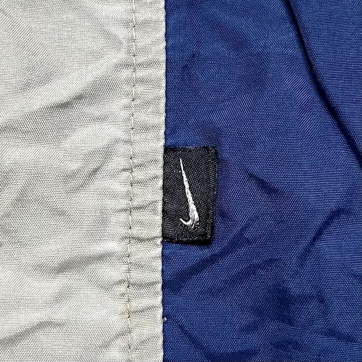 00s Nike Grey/Navy Windbreaker Sweats (XL)