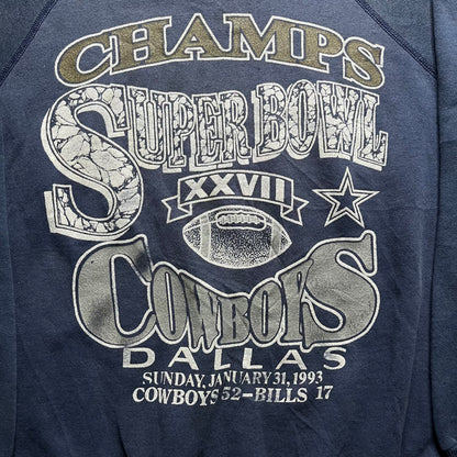 1993 Dallas Cowboys SB Crewneck - XL