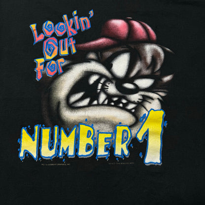 1996 Taz Looney Tunes #1 Tee - XL