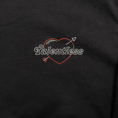 Talentless Heart Black Hoodie - XL