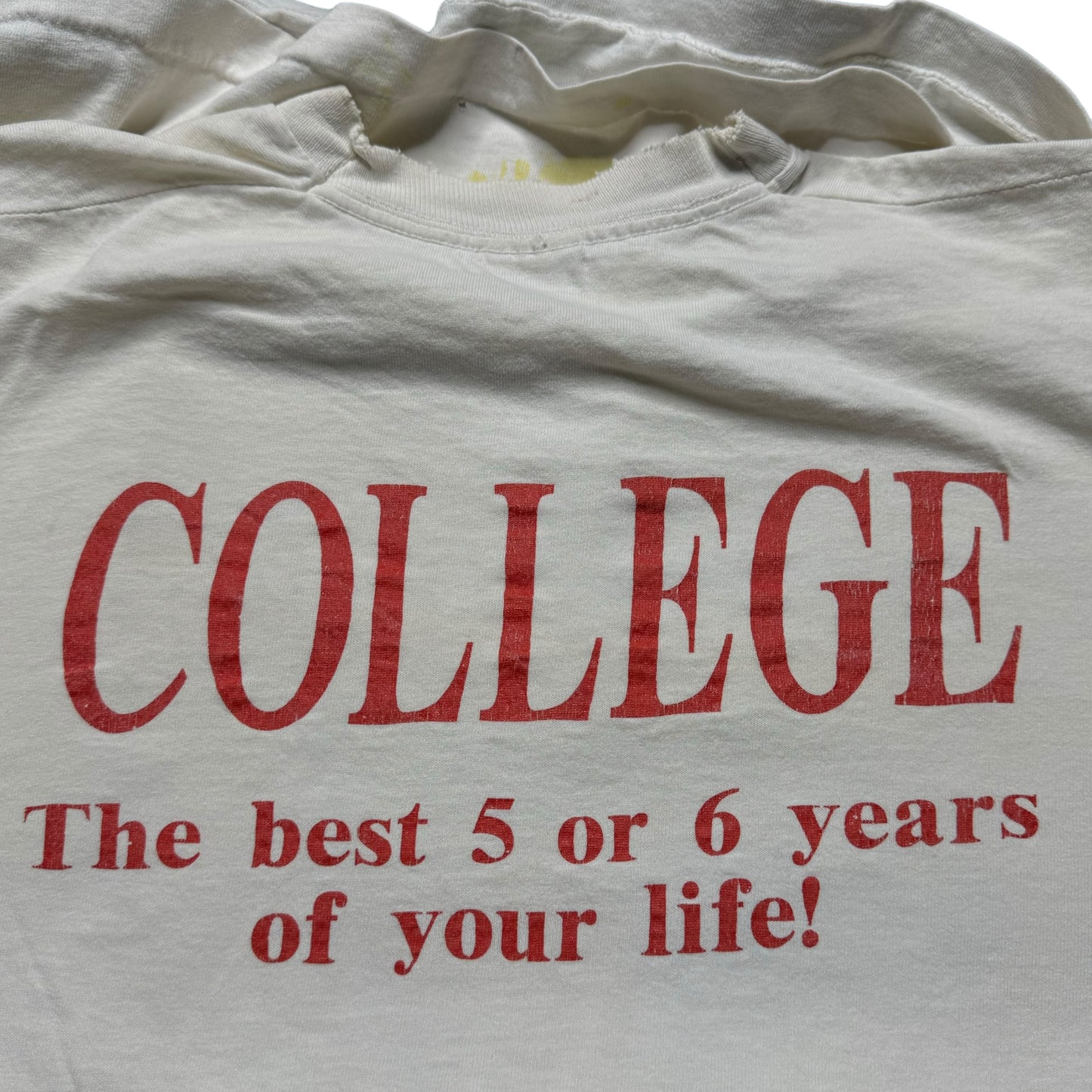 90s College Beergoggle Funny Tee (XL)