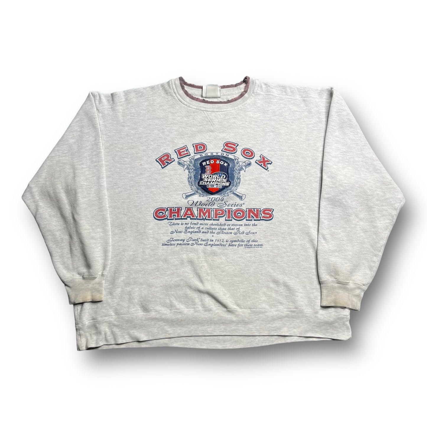 ‘04 Red Sox WS Crewneck (2XL)