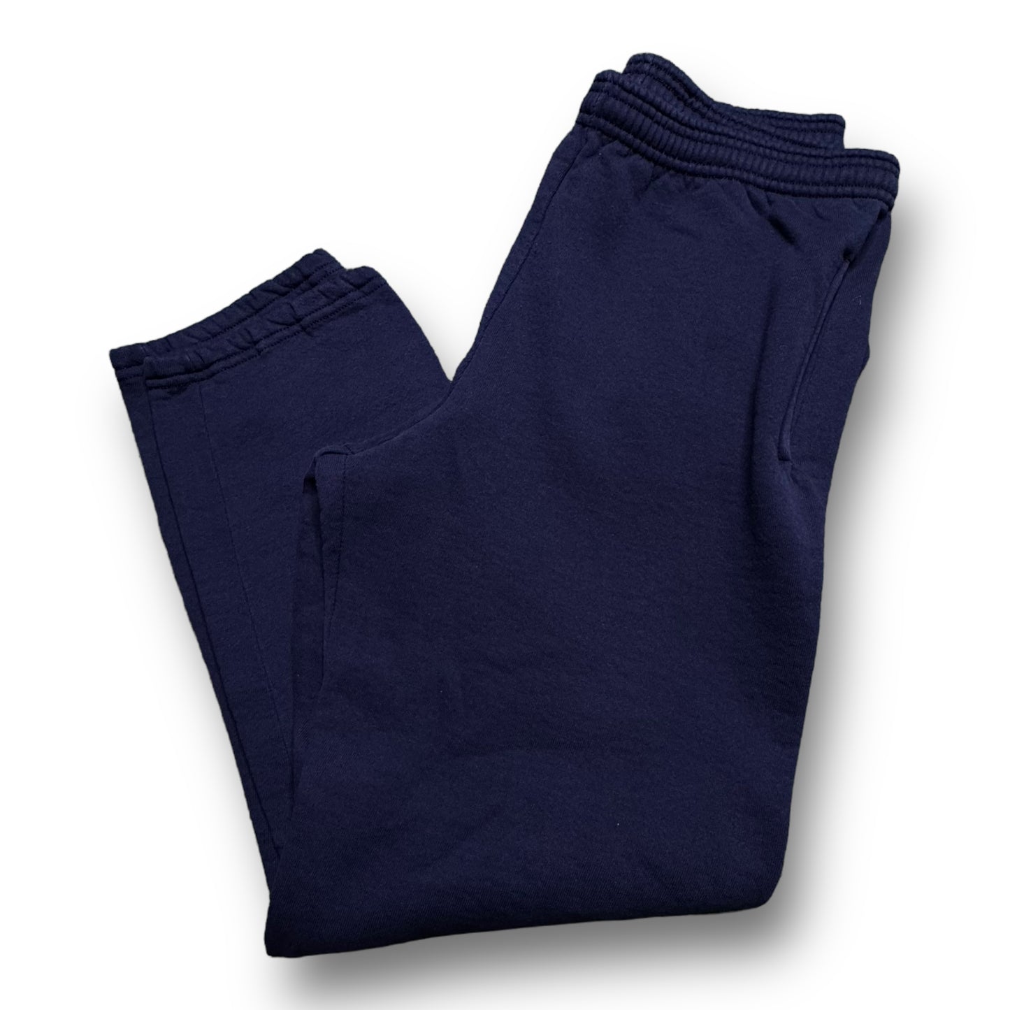 90s Navy Russell Loose Sweats - M