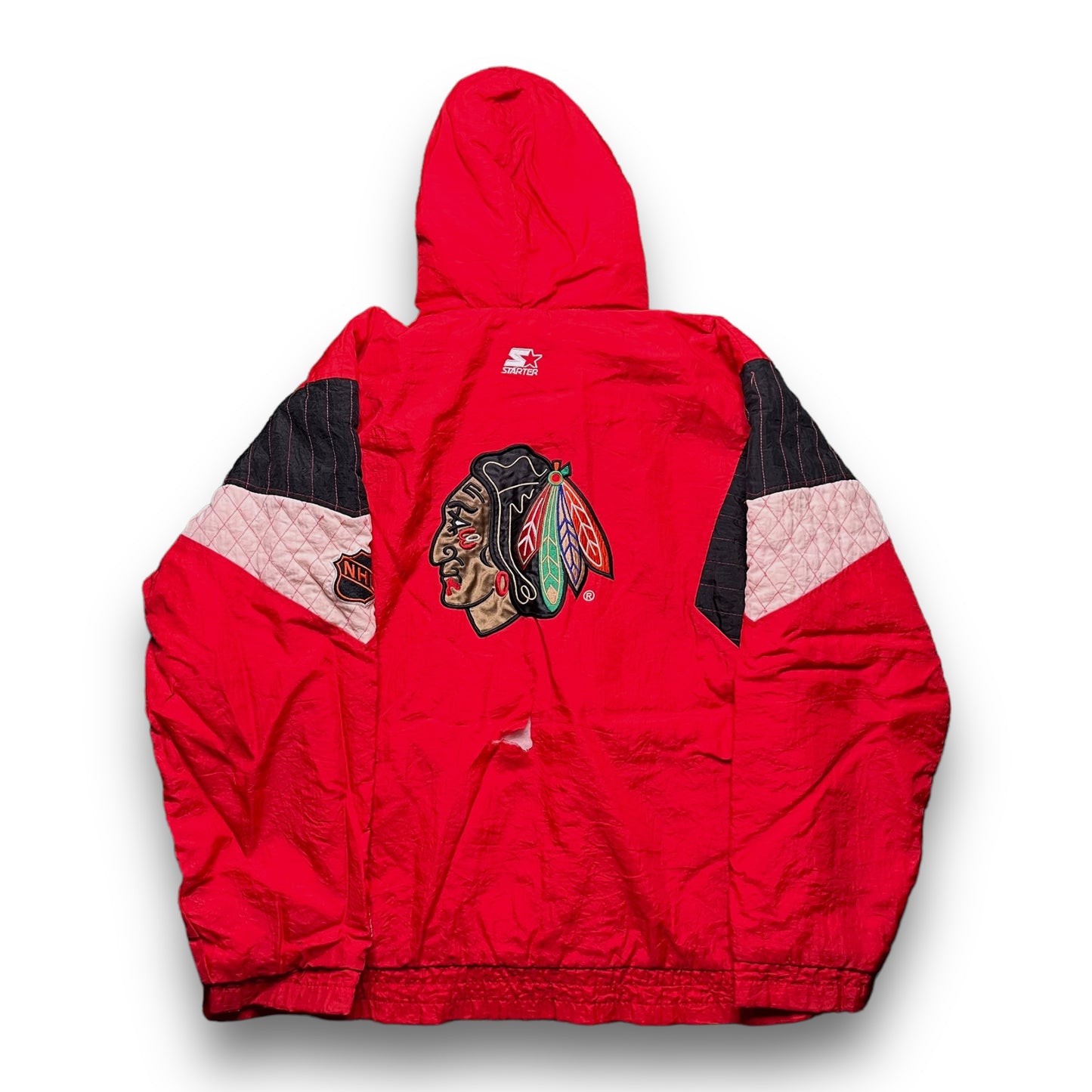 90s Chicago Blackhawks Jacket - L