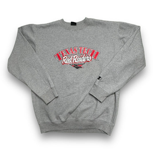 90s Texas Tech University Crewneck - M