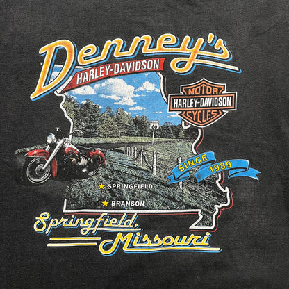 ‘01 Eagle Harley Davidson Tee - L