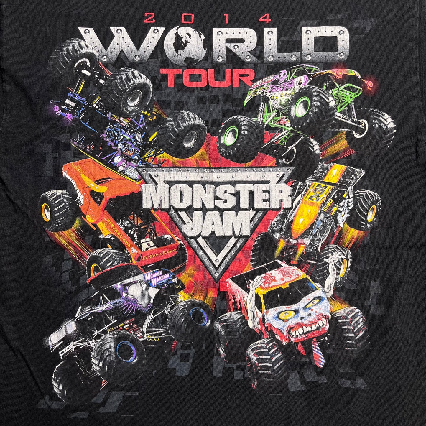 ‘14 Monster Jam World Tour Tee - S