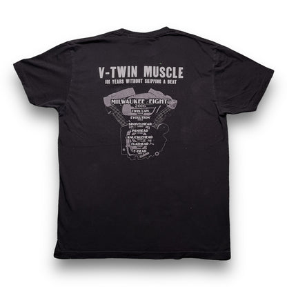 V-Twin Harley Davidson Tee - L