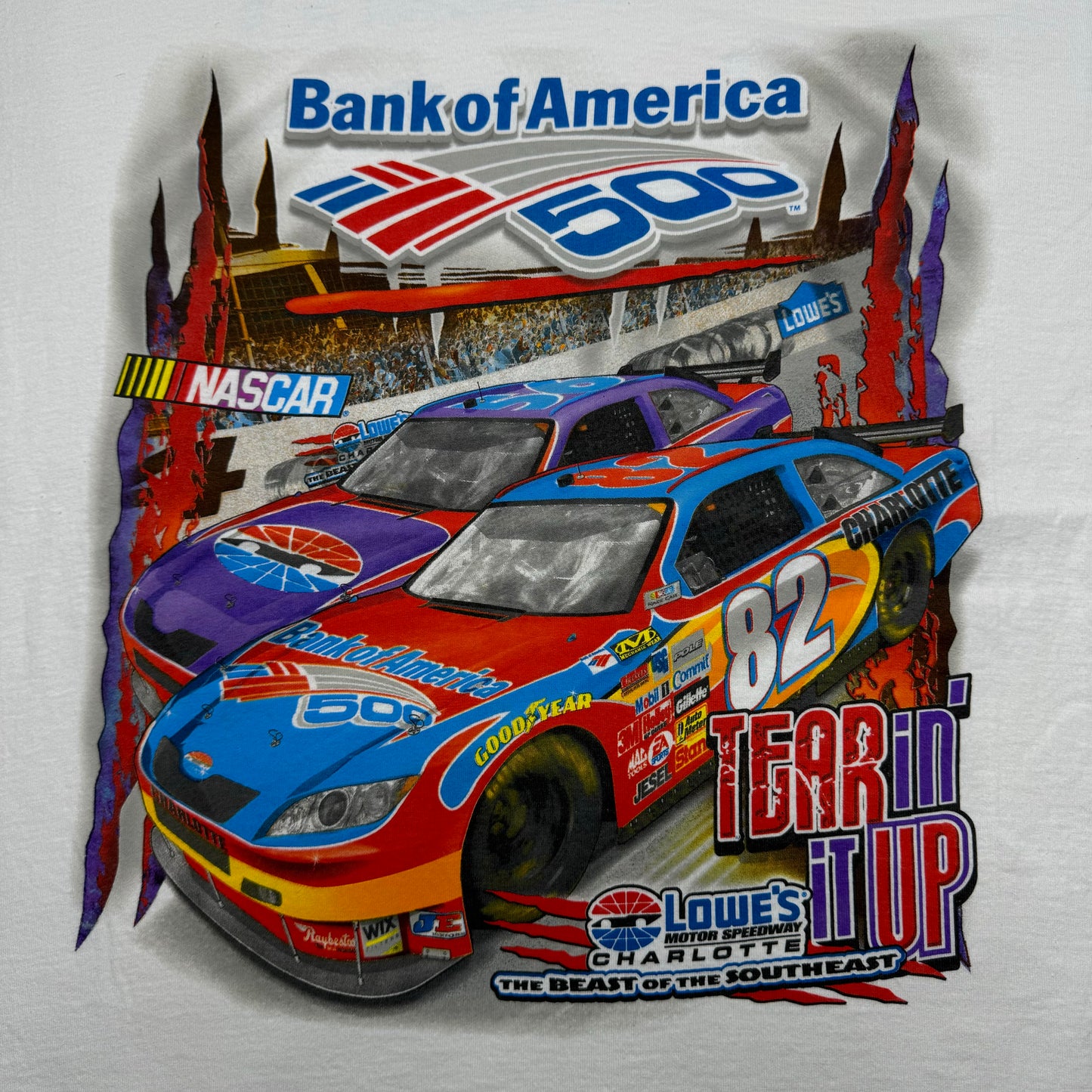 08’ NASCAR 500 Bank of America - 2XL￼