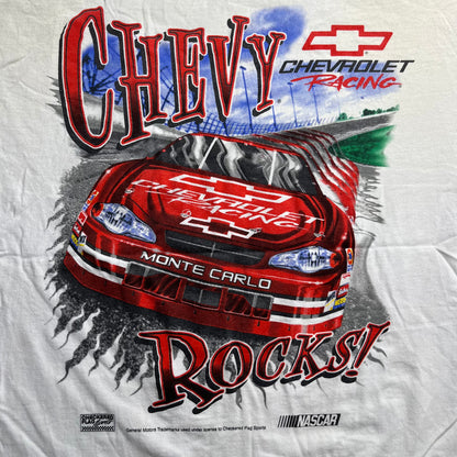 00s NASCAR Chevy Racing Tee - L