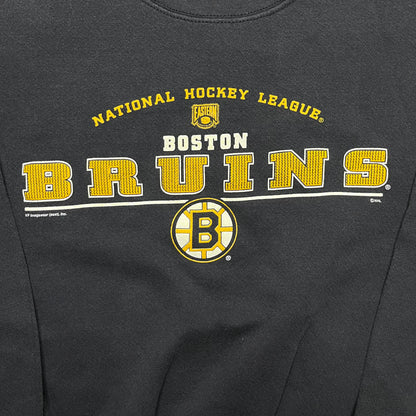 00s Boston Bruins NHL Crewneck - M