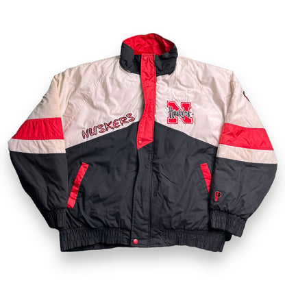 90s Nebraska Cornhuskers Puffer Jacket (XL)