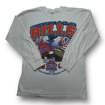 1996 Buffalo Bills Wild Card Tee - L