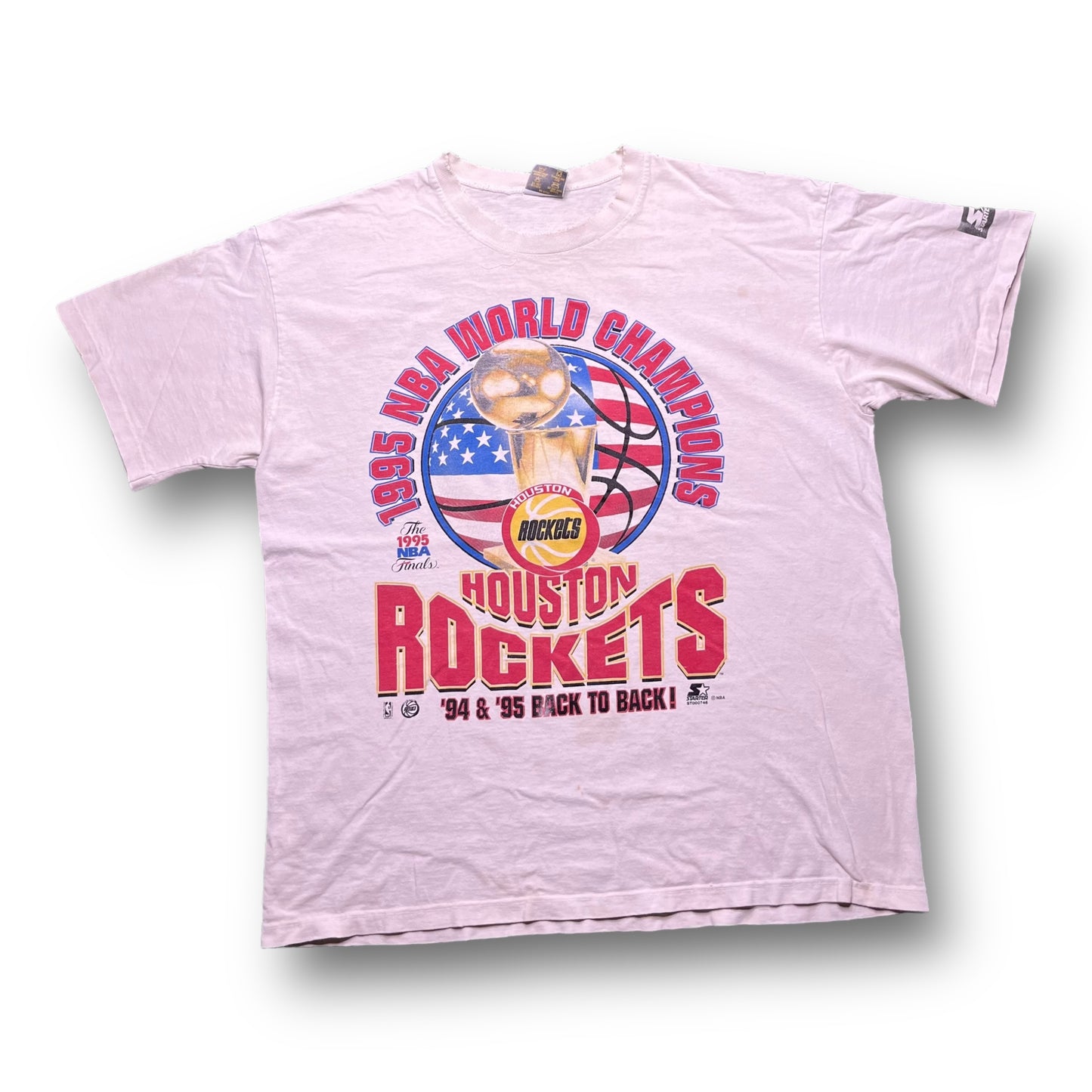 1995 Houston Rockets Champs Tee - XL