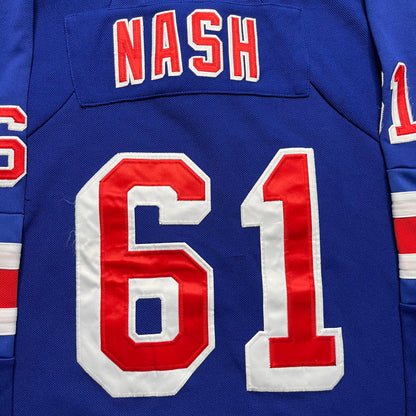 New York Rangers Rick Nash Blue Jersey - L