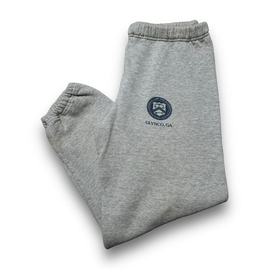 90s Glynco Law Cuffed Sweats - M