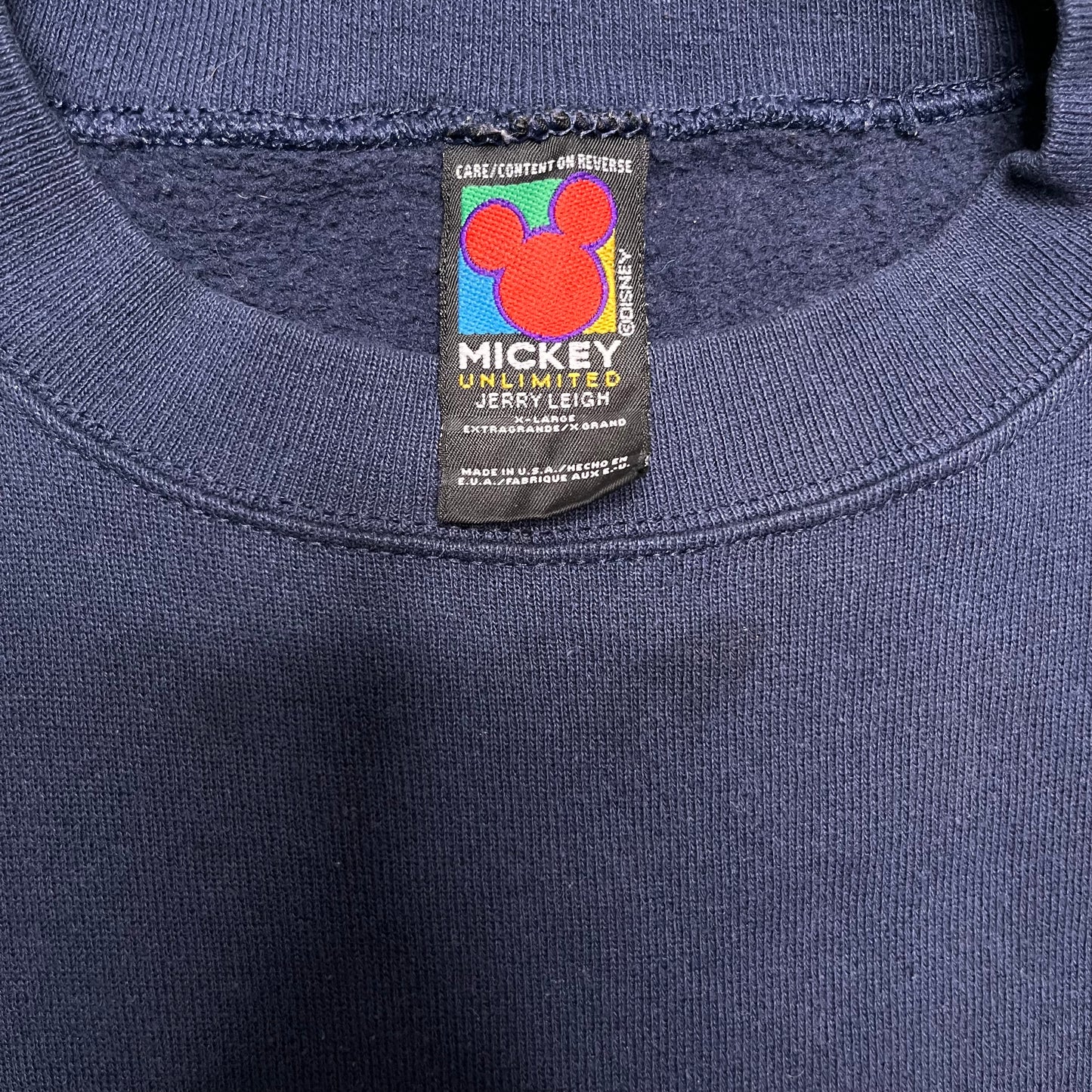 90s Disney Mickey Snow Crewneck - XL