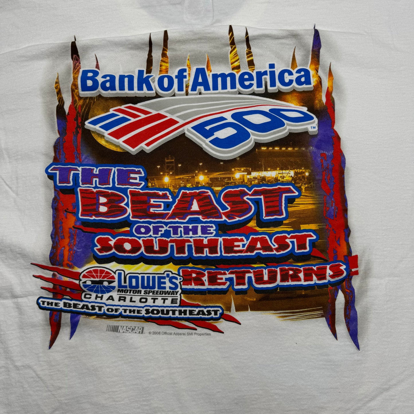 08’ NASCAR 500 Bank of America - 2XL￼