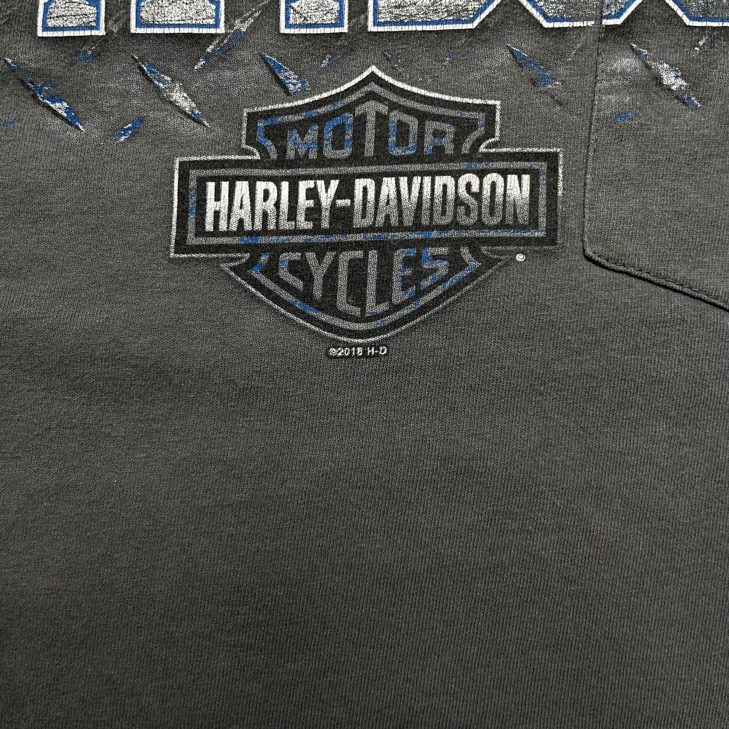 ‘18 San Antonio Harley Davidson Tee - L