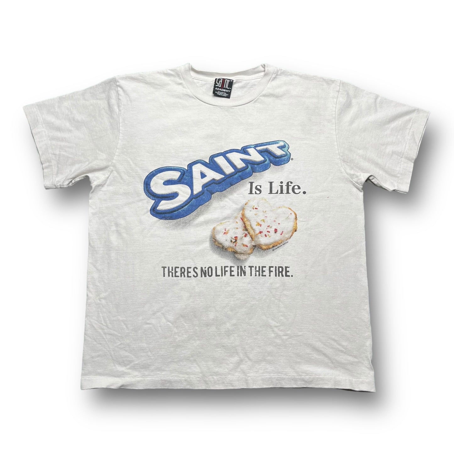 Bootleg Saint Michael Is Life Tee - M