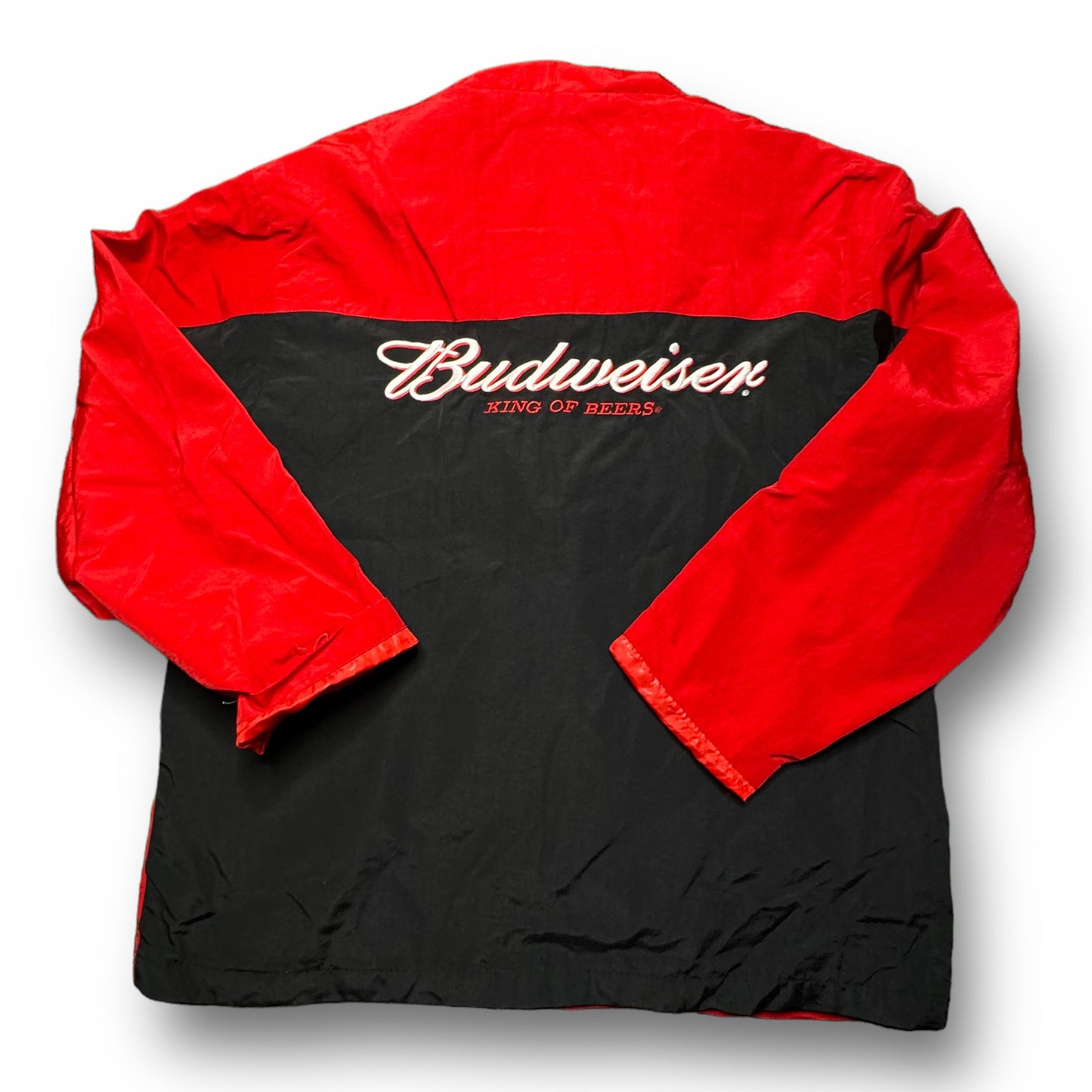 00s NASCAR Budweiser Windbreaker - L