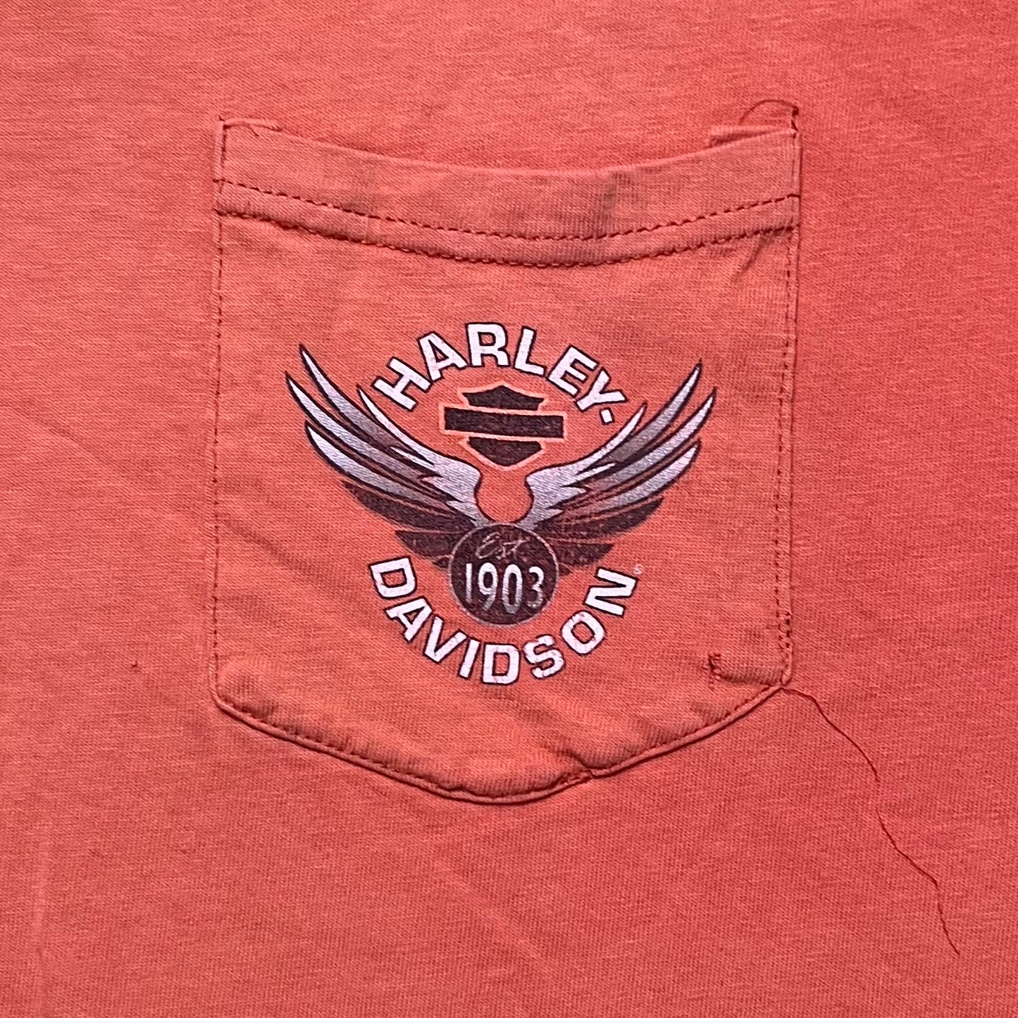 ‘05 Arkport Harley Davidson Tee - L