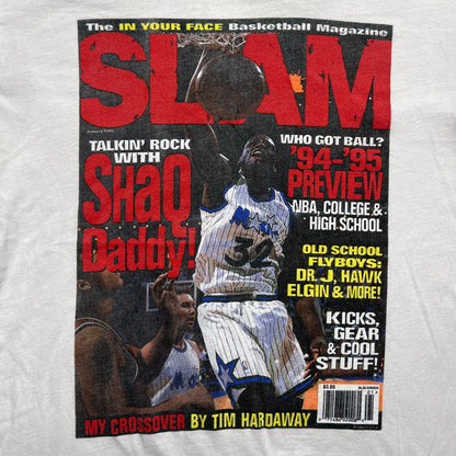 Shaq Orlando Magic Newspaper Tee - M