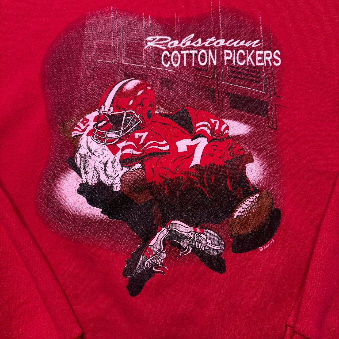 90s Robstown Cotton Pickers Crewneck  - L