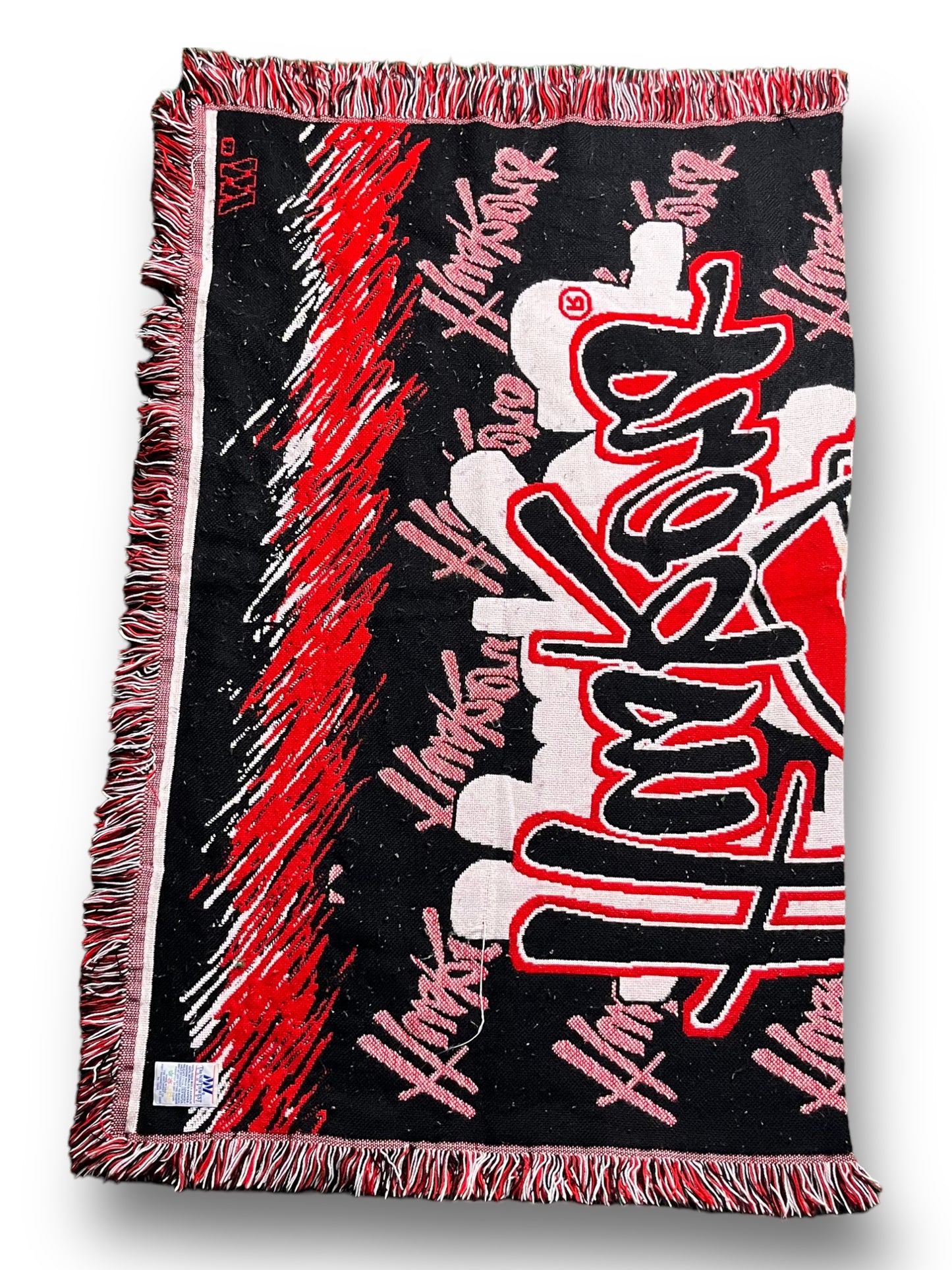 90s Nebraska Cornhuskers Blanket