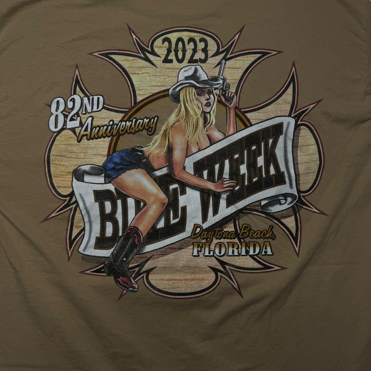 ‘23 Daytona Beach Bike Week Tee (L)