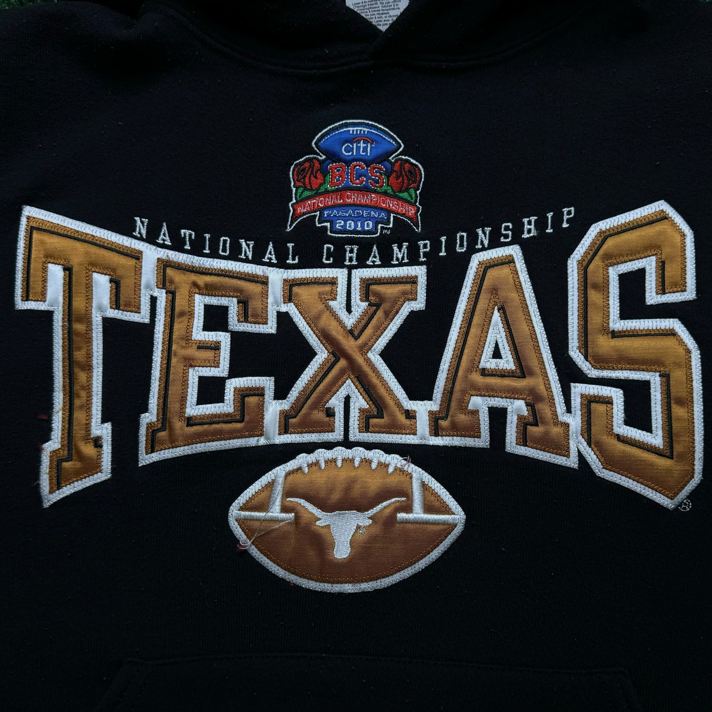 ‘10 Texas Longhorns UT Hoodie (S)