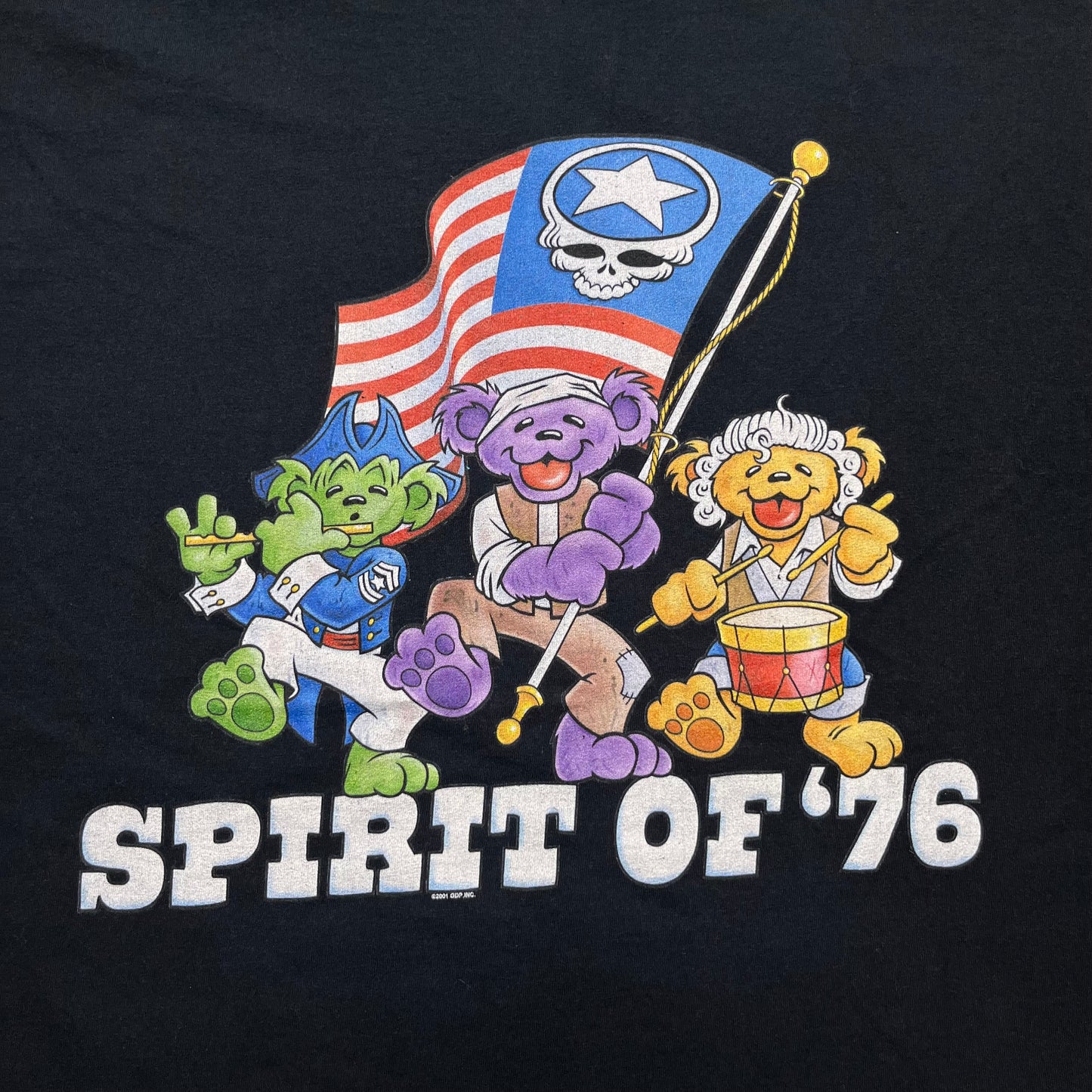 ‘01 Grateful Dead Spirit Of ‘76 Tee - XL