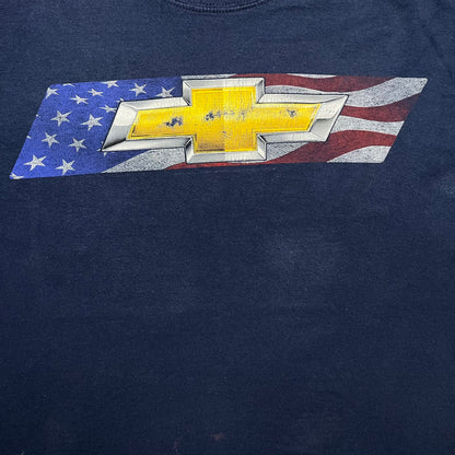 00s Chevy American Flag Tee - L