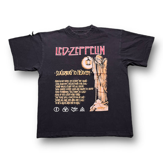 00s Led Zeppelin Band Tee - XL