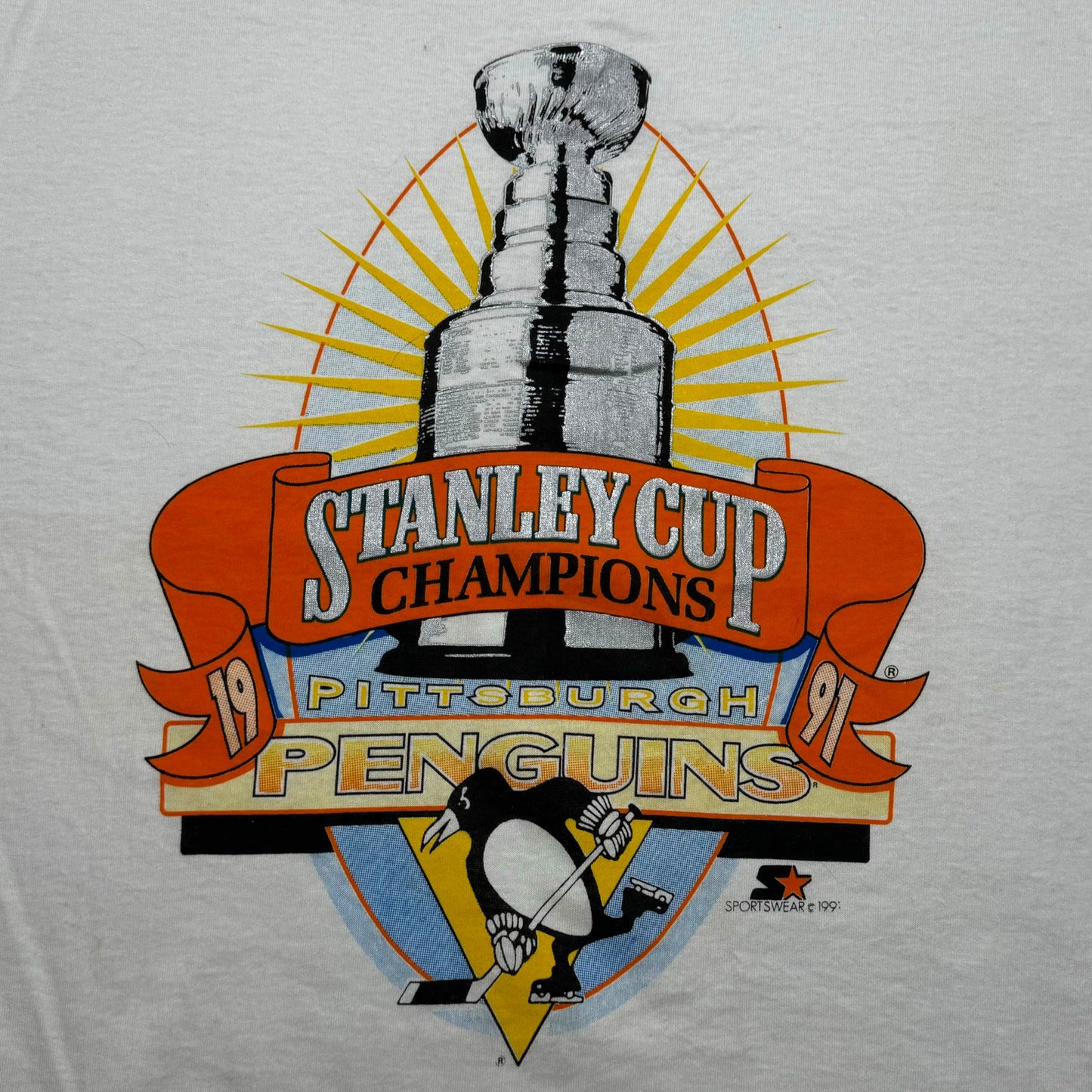 1993 Penguins Stanley Cup Tee (XL)