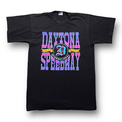 90s Daytona Speedway Black Tee - M