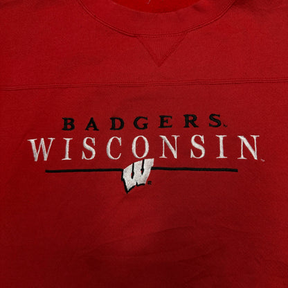 90s Wisconsin Badgers Crewneck - 2XL