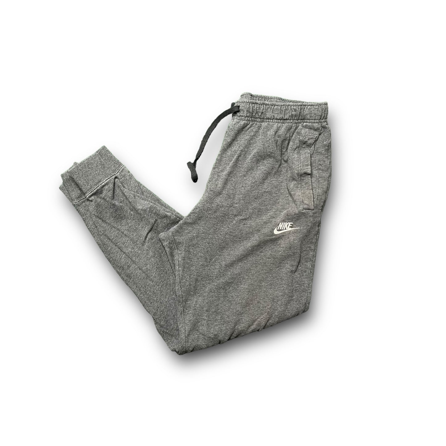 Grey Nike Cuffed Sweats - M