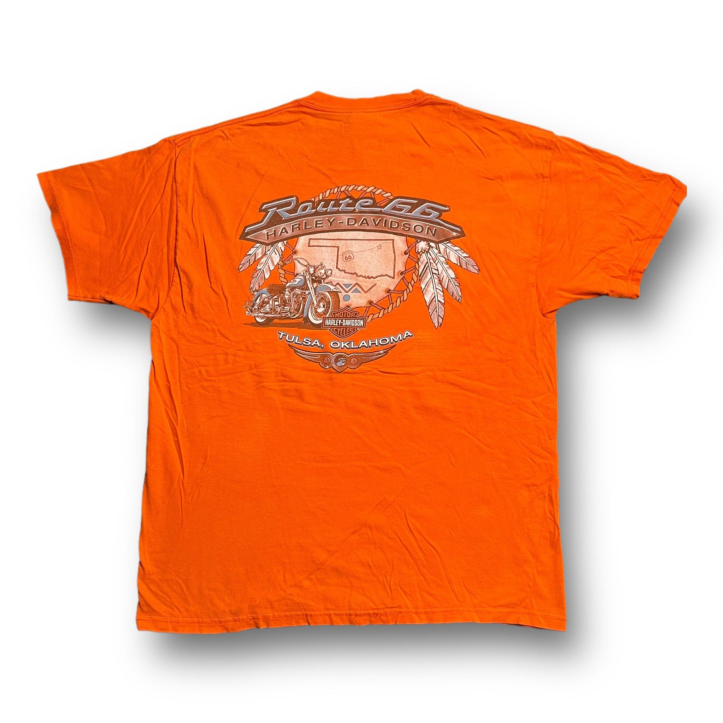 ‘02 Tulsa Harley Davidson Tee - L